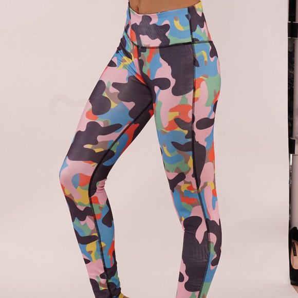 Fit Division Pants - Camo Leggings Yoga Pants Dry-Fit